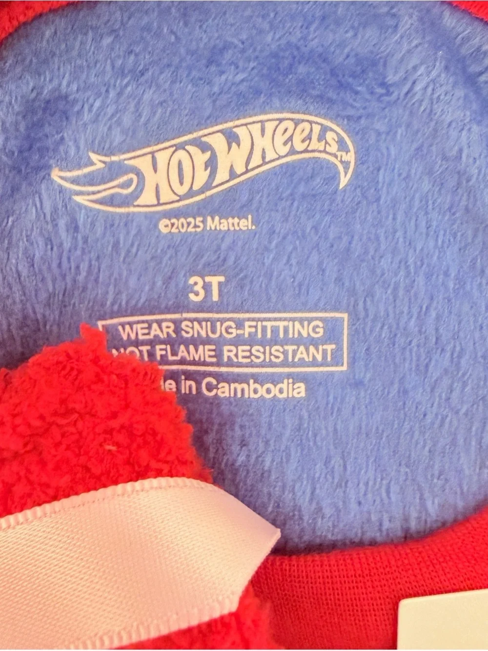 Hot Wheels Boys Christmas Pajama Set & Cozy Socks 3T